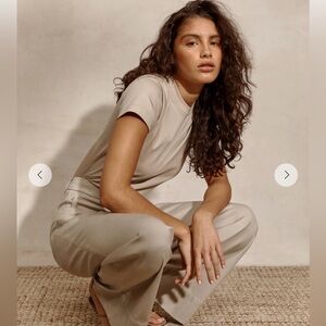 SPANXsupersmooth™ Stretch Twill
Wide Leg Pant bone